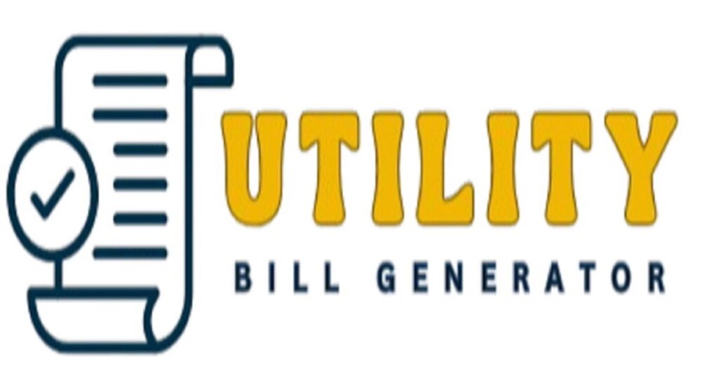make a utility bill